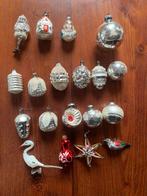 19 vintage glazen kerstballen, Ophalen of Verzenden, Gebruikt