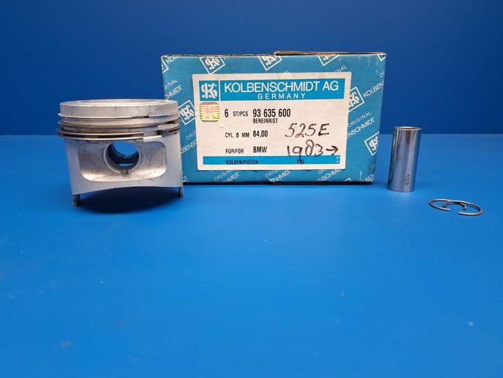 Zuigerset BMW 525E (E28) 1983–1987 –93 635 600 – 6 stuks, Auto-onderdelen, Motor en Toebehoren, BMW, Nieuw, Ophalen of Verzenden