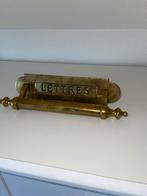 Antieke messing deurgreep., Ophalen of Verzenden