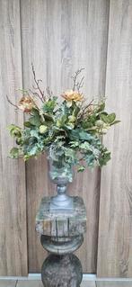 Schitterend sober bloemstuk zijdebloemen kunstbloemen nr 2, ., Nieuw, Ophalen of Verzenden, .