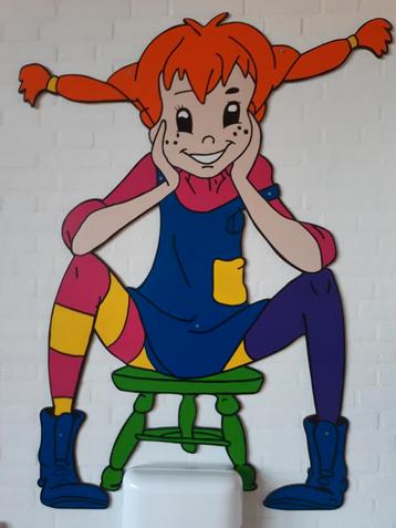 Wandbord pippi langkous beschikbaar voor biedingen