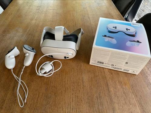 Meta quest 3s 128gb, 2 keer gebruikt, Spelcomputers en Games, Virtual Reality, Nieuw, Overige platformen, VR-bril, Ophalen of Verzenden
