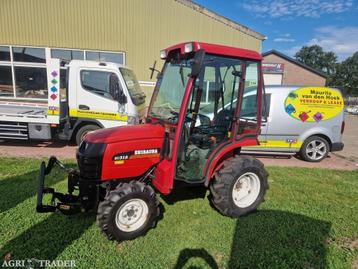 Nette Shibaura ST318 met cabine en fronthef beschikbaar voor biedingen