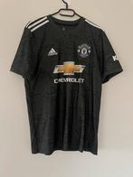 Manchester United uitshirt Van de Beek, Ophalen of Verzenden, Zo goed als nieuw, Maat 48/50 (M), Zwart