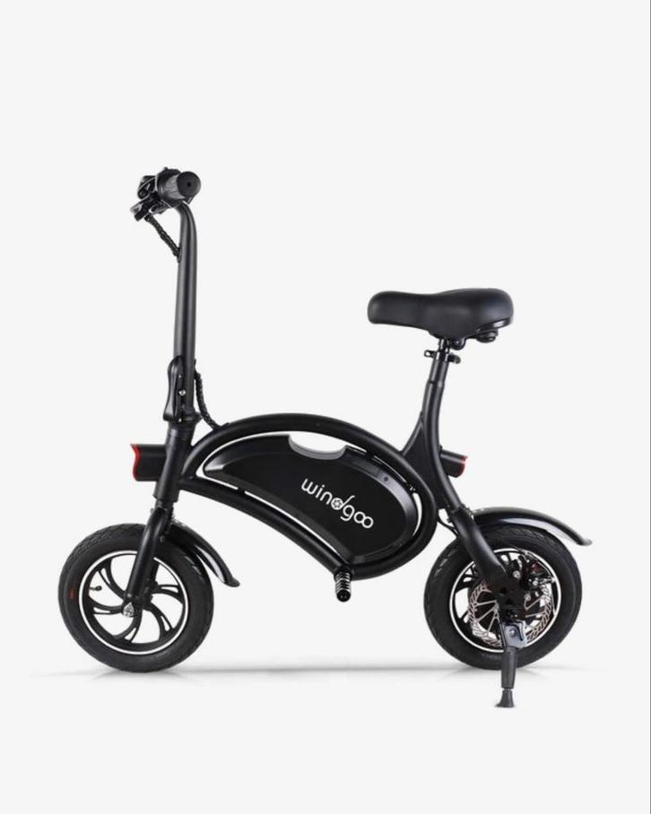 Windgoo B3 Vouwfiets met gashendel, Fietsen en Brommers, Fietsen | Vouwfietsen, Zo goed als nieuw, Overige merken, Deels opvouwbaar