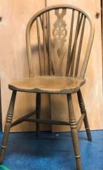 Oude houten stoel / Windsor wheelback, Antiek en Kunst, Antiek | Meubels | Stoelen en Banken, Ophalen of Verzenden