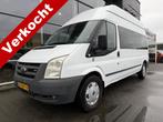 Ford Transit Kombi Rolstoelbus / Personenbus 330L 2.2 TDCI H, Auto's, Stof, Gebruikt, Wit, Bedrijf