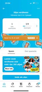 AH uitjes zegels, Eén persoon, Kortingsbon