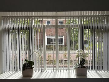 Transparante Lichtblauwe Lamellen – 317 cm x 172,5 cm beschikbaar voor biedingen