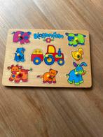 Blossomfarm houten puzzel, Kinderen en Baby's, Speelgoed | Kinderpuzzels, Ophalen of Verzenden, Minder dan 10 stukjes, Zo goed als nieuw