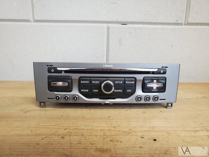 Peugeot 308 van 2009 - 2013 radio navigatie RNEG 96737710xh, Auto-onderdelen, Dashboard en Schakelaars, Peugeot, Gebruikt, Ophalen of Verzenden