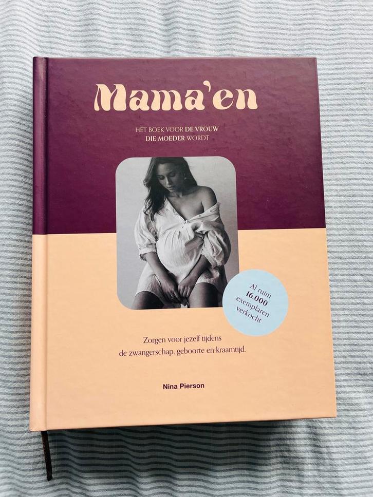 Mama'en - Nina Pierson - Zwangerschap en Bevalling, Boeken, Zwangerschap en Opvoeding, Zo goed als nieuw, Zwangerschap en Bevalling