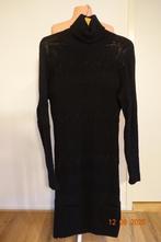 Miss Sixty zwarte winterjurk met col, maat S (valt klein), Zwart, Miss Sixty, Ophalen of Verzenden, Maat 36 (S)