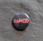 Rancid Band button – 25mm button / speld / pin, Verzamelen, Speldjes, Pins en Buttons, Verzenden, Nieuw, Overige onderwerpen, Button