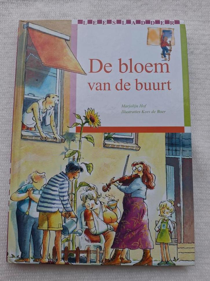 M. Hof - De bloem van de buurt, Boeken, Kinderboeken | Jeugd | onder 10 jaar, Zo goed als nieuw, Fictie algemeen, Ophalen of Verzenden