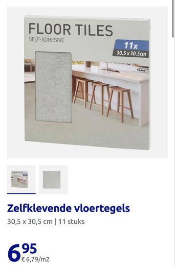 Zelfklevende vloertegels Action - 3 pakken beschikbaar voor biedingen