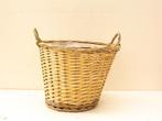 rieten mand 33569, Huis en Inrichting, Woonaccessoires | Schalen en Manden, Ophalen of Verzenden, Gebruikt, Rond, Riet