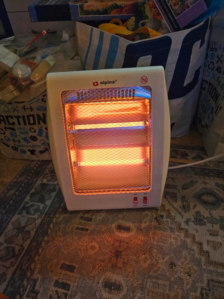 Alpina Quartz Kachel 800W - Nieuw in doos, Huis en Inrichting, Kachels, Zo goed als nieuw, Vrijstaand, Overige soorten, Elektrisch