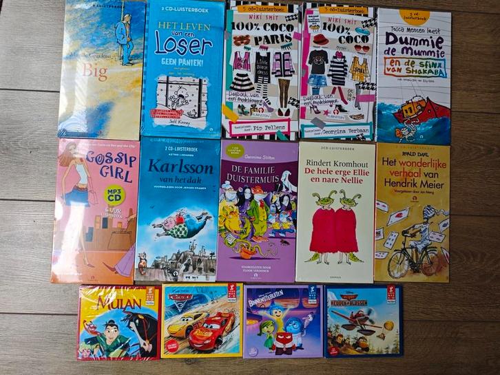 luisterboeken nieuw in seal vanaf 2,50 tot 3,50, Boeken, Luisterboeken, Ophalen of Verzenden