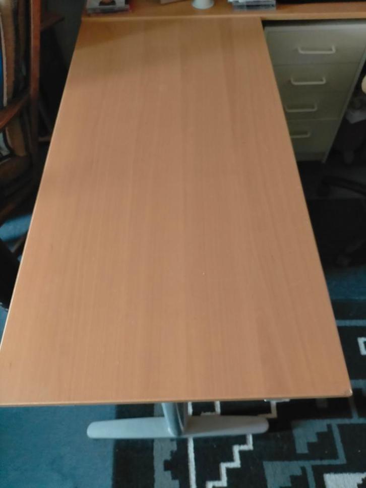 Ikea gallant bladen 2x, Huis en Inrichting, Bureaus, Gebruikt, Bureau, In hoogte verstelbaar, Ophalen