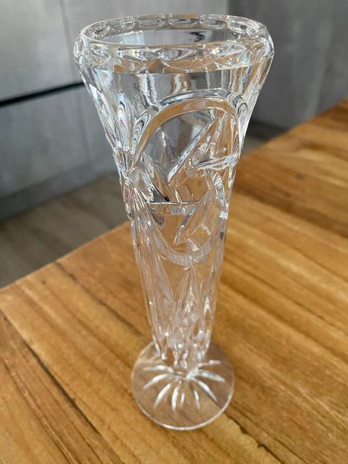 Antieke Kristallen Vaas met Geslepen Patronen - Elegantie Tr, Antiek en Kunst, Antiek | Vazen, Ophalen