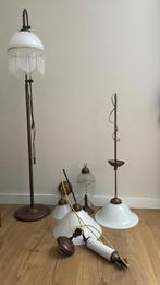 Messing woonkamerlampen, Ophalen, Gebruikt, Overige materialen, 75 cm of meer