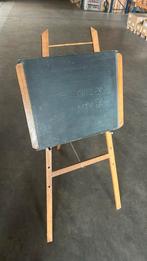 Brocante schoolbord krijtbord bruikbaar mooie kleur en look, Ophalen, Gebruikt, Krijtbord