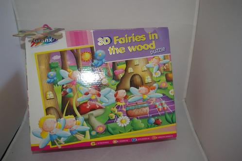 3D boselfjespuzzel., Kinderen en Baby's, Speelgoed | Kinderpuzzels, Zo goed als nieuw, 10 tot 50 stukjes, Ophalen of Verzenden