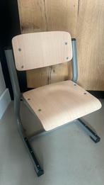 Retro schoolstoel, Kinderen en Baby's, Kinderkamer | Tafels en Stoelen, Ophalen, Zo goed als nieuw, Stoel(en)