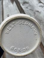 Vintage Vaas - West Germany - 30cm, Ophalen, Gebruikt, Overige kleuren, Aardewerk of Porselein