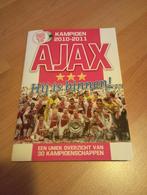 Ajax kampioen 2010/2011. Hij is binnen!, Ophalen of Verzenden, Zo goed als nieuw, Ajax, Overige typen