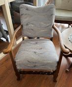 Antieke Vintage stoel Fauteuil, Huis en Inrichting, Ophalen, Hout, Minder dan 50 cm