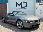 BMW 6-serie Cabrio 645Ci / Dealer onderhouden / Youngtimer, Auto's, BMW, Airconditioning, Te koop, Zilver of Grijs, Geïmporteerd