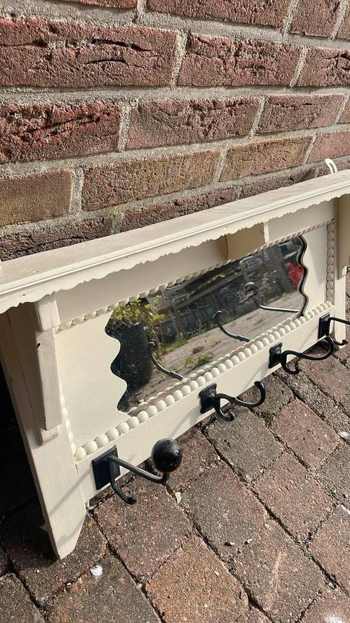 Brocante kapstok / wandplank 73x35H, Huis en Inrichting, Woonaccessoires | Kapstokken, Zo goed als nieuw, Wandkapstok, Minder dan 100 cm