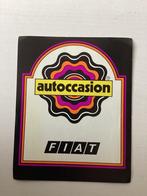 Sticker FIAT autoccasion, Verzenden, Zo goed als nieuw, Auto of Motor