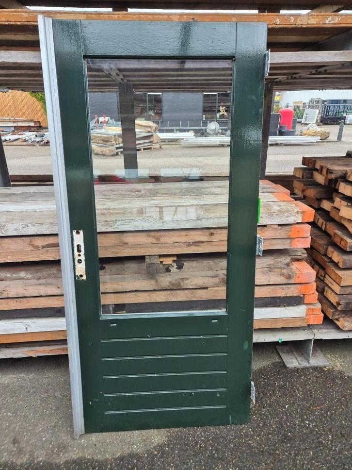 Achterdeur schuurdeur buitendeur deur 201 x 93 ( 445 ), Doe-het-zelf en Verbouw, Deuren en Horren, Gebruikt, Buitendeur, 200 tot 215 cm