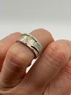 Z792 Prachtige zilveren ring Finse stijl maat 16,5, Ophalen of Verzenden, Kleiner dan 17, X, Dame