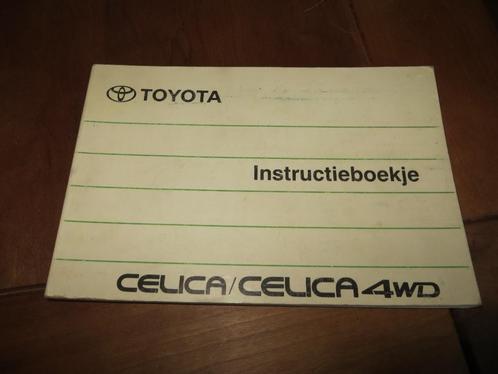 Instructieboek Toyota Celica, Celica 4WD 2.0 Turbo 1990, Auto diversen, Handleidingen en Instructieboekjes, Ophalen of Verzenden