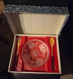 Vintage Kristallen Saladeset, Ophalen of Verzenden