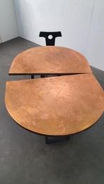 Grote messing design tafel ovaal modulair - ruw staal, Ophalen, ., Vijf personen of meer, .