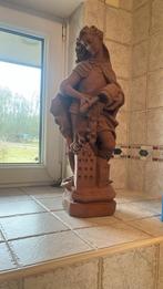 Zandstenen beelden St Christoffel & St Floriaan, Ophalen