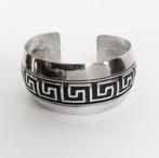 MCM Griekse zilveren armband sterling meander Greek Key 925, Verzenden, Zo goed als nieuw, Zilver, Zilver