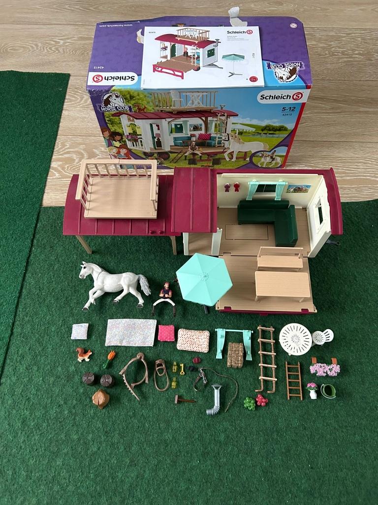 Schleich caravan 42415, Ophalen, Zo goed als nieuw