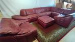 Laauser Vintage leeren Bank 10 deelig, Huis en Inrichting, Ophalen, Zo goed als nieuw, Leer