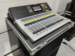 Yamaha TF-3 digitale mengtafel incl. flightcase, 20 kanalen of meer, Gebruikt, Ophalen of Verzenden