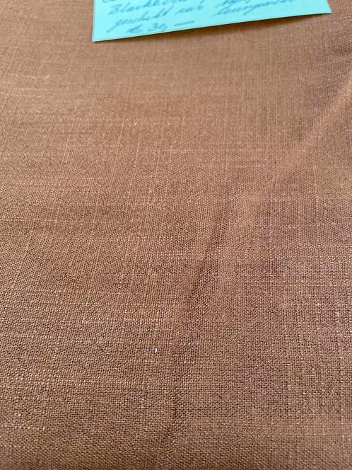Viscose Linnen Stoffenlap - Cinnamon Kleur, Hobby en Vrije tijd, Stoffen en Lappen, Nieuw, Linnen, 120 cm of meer, 200 cm of meer