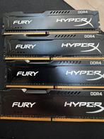 HyperX Fury DDR4 RAM 8gb (4x), Computers en Software, RAM geheugen, Verzenden, Zo goed als nieuw, DDR4, Desktop