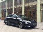Audi A3 Sportback 30 TFSI S edition 55.000km dealer oh., 65 €/maand, Gebruikt, Zwart, Bedrijf