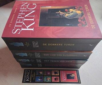 4 Stephen king boeken de donkere toren deel 2, 5, 6 & 7 beschikbaar voor biedingen