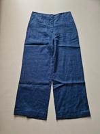 Mooie linnenachtige pantalon mt 38, Maat 38/40 (M), Blauw, Oltra, Ophalen of Verzenden